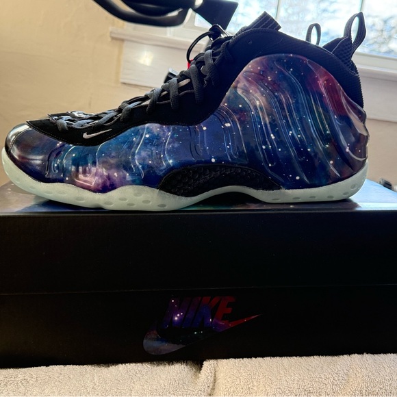 Nike Galaxy Print Foamposite Shoes main image 10